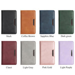 Two-Fold Magnetic Vegan Leather Card Bag