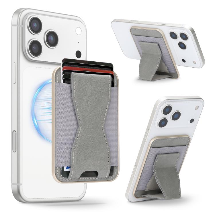 Magnetic Waistband Vegan Leather Card Bag