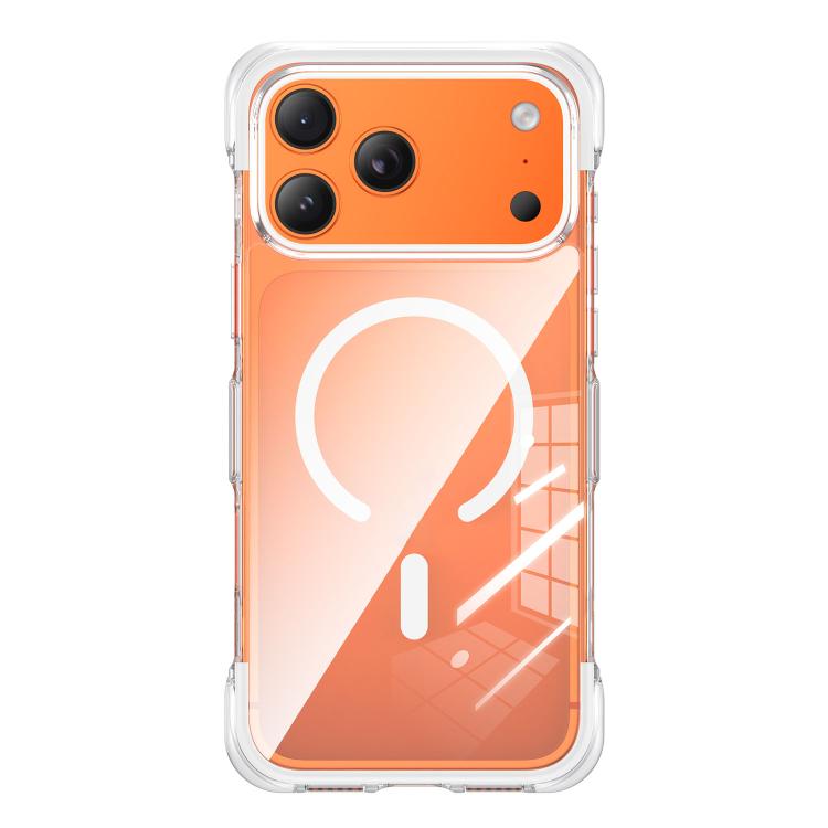 Vacuum-Sealed Transparent Airbag Magnetic Acrylic Phone Case, For iPhone 18 Pro / 17 Pro, For iPhone 18 Pro Max / 17 Pro Max, For iPhone 17