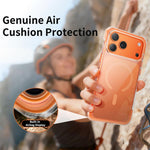 Vacuum-Sealed Transparent Airbag Magnetic Acrylic Phone Case, For iPhone 17 Pro Max, For iPhone 17 Pro, For iPhone 17
