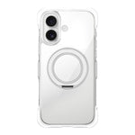 Vacuum-Sealed Transparent Airbag Magnetic Rotation Holder Acrylic Phone Case, For iPhone 17 Pro Max, For iPhone 17 Pro, For iPhone 17