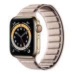Square Magnetic Suede Watch Band, For Apple Watch 46mm / 49mm / 45mm / 44mm, For Apple Watch 42mm / 41mm / 40mm / 38mm