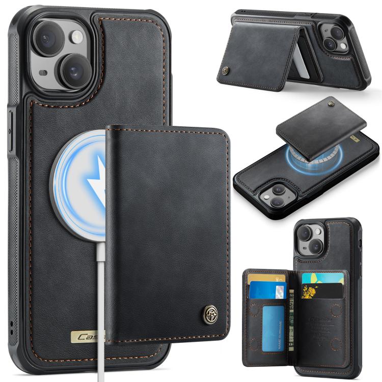 CaseMe Me80 Series Detachable Wallet Magnetic RFID Vegan Leather Phone Case, For iPhone 13, For iPhone 12 / 12 Pro, For iPhone 12 Pro Max, For iPhone 11 Pro Max, For iPhone 11, For iPhone 11 Pro
