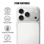 Kalebol Transparent HD Anti-Fingerprint AR Integrated Camera Lens Tempered Glass Film, For iPhone 18 Pro, For iPhone 18 Pro Max, For iPhone 17 Pro Max, For iPhone 17 Pro, For iPhone 17, For iPhone Air, For iPhone 13, For iPhone 17e / 16e               ...