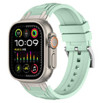 Triple-Layer Armour Silicone Watch Band, For Apple Watch 49mm / 46mm / 45mm / 44mm, For Apple Watch 42mm / 41mm / 40mm / 38mm