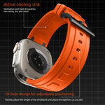 Triple-Layer Armour Silicone Watch Band, For Apple Watch 49mm / 46mm / 45mm / 44mm, For Apple Watch 42mm / 41mm / 40mm / 38mm