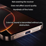 5pcs High-Density Metallic Integrated Speaker Dust Cover, For iPhone 17