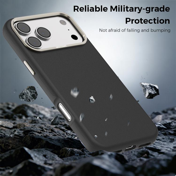 Mocome Plain Magnetic Shockproof Phone Case, For iPhone 18 Pro Max