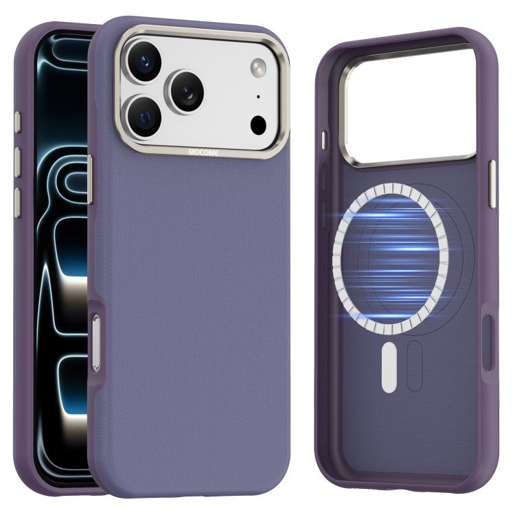 Mocome Plain Magnetic Shockproof Phone Case, For iPhone 18 Pro Max