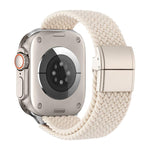 Metal Buckle Magnetic Clasp Nylon Woven Watch Band, For Apple Watch 49mm / 46mm / 45mm / 44mm, For Apple Watch 42mm / 41mm / 40mm / 38mm
