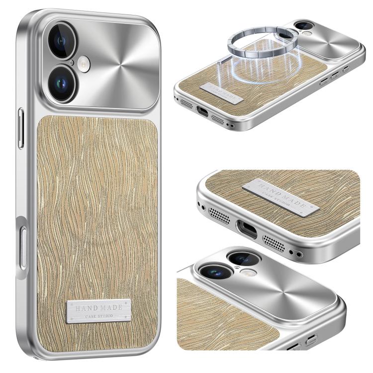 Flowing Water Ripple Magnetic Shockproof Phone Case, For iPhone 17 Pro Max, For iPhone 17 Pro, For iPhone 17, For iPhone 16 Pro Max, For iPhone 16 Pro, For iPhone 16, For iPhone 15 Pro Max, For iPhone 15 Pro
