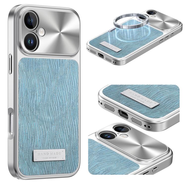 Flowing Water Ripple Magnetic Shockproof Phone Case, For iPhone 17 Pro Max, For iPhone 17 Pro, For iPhone 17, For iPhone 16 Pro Max, For iPhone 16 Pro, For iPhone 16, For iPhone 15 Pro Max, For iPhone 15 Pro