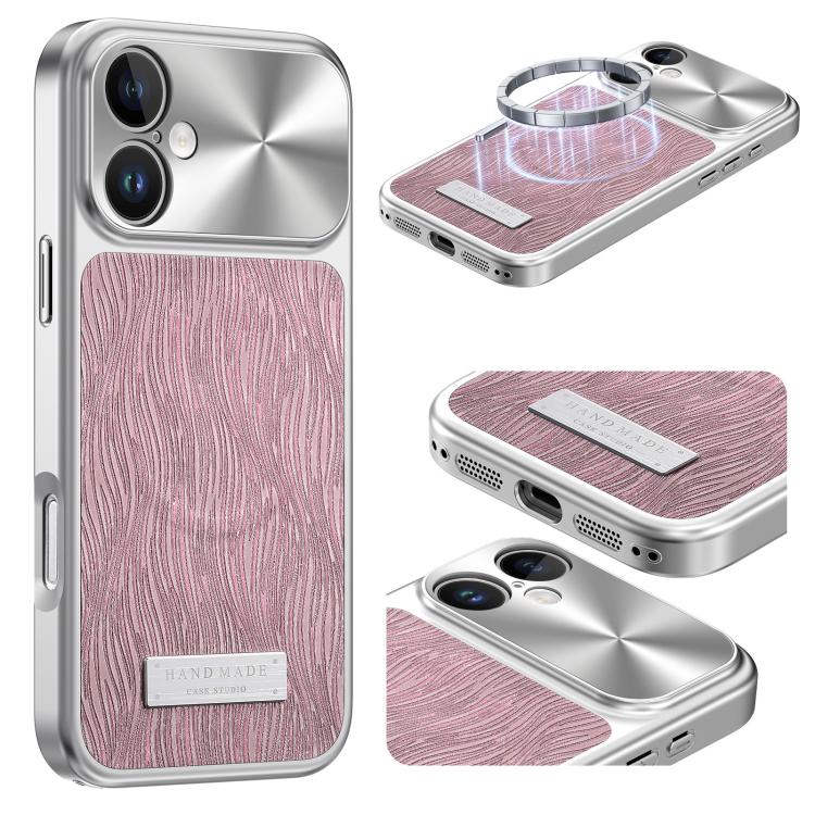 Flowing Water Ripple Magnetic Shockproof Phone Case, For iPhone 17 Pro Max, For iPhone 17 Pro, For iPhone 17, For iPhone 16 Pro Max, For iPhone 16 Pro, For iPhone 16, For iPhone 15 Pro Max, For iPhone 15 Pro