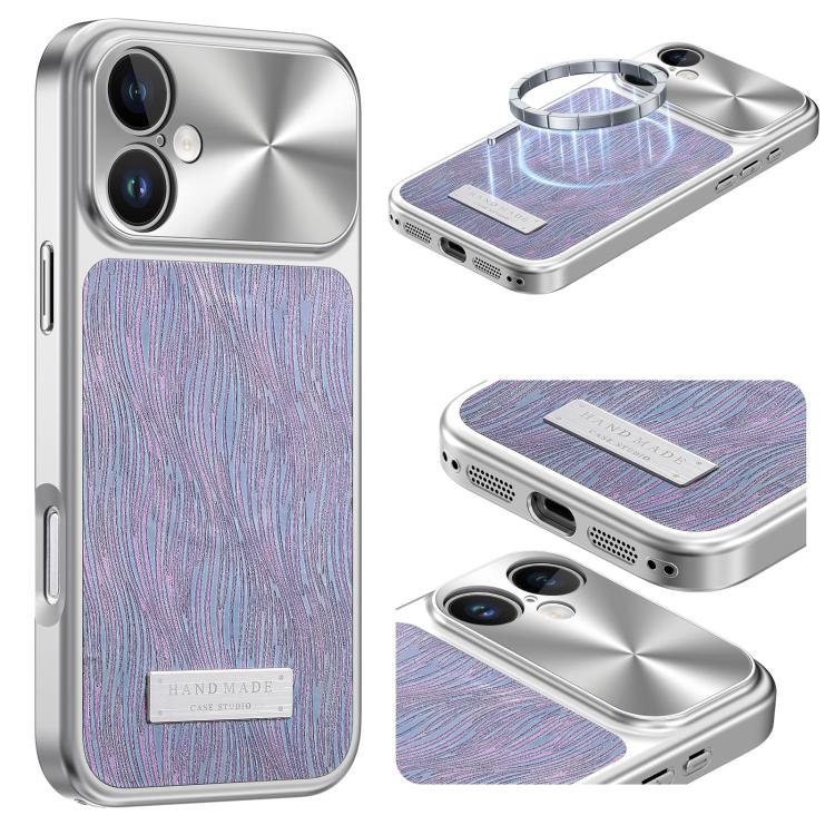 Flowing Water Ripple Magnetic Shockproof Phone Case, For iPhone 17 Pro Max, For iPhone 17 Pro, For iPhone 17, For iPhone 16 Pro Max, For iPhone 16 Pro, For iPhone 16, For iPhone 15 Pro Max, For iPhone 15 Pro