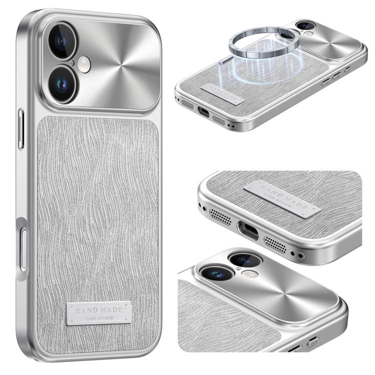 Flowing Water Ripple Magnetic Shockproof Phone Case, For iPhone 17 Pro Max, For iPhone 17 Pro, For iPhone 17, For iPhone 16 Pro Max, For iPhone 16 Pro, For iPhone 16, For iPhone 15 Pro Max, For iPhone 15 Pro