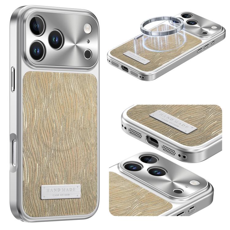 Flowing Water Ripple Magnetic Shockproof Phone Case, For iPhone 17 Pro Max, For iPhone 17 Pro, For iPhone 17, For iPhone 16 Pro Max, For iPhone 16 Pro, For iPhone 16, For iPhone 15 Pro Max, For iPhone 15 Pro