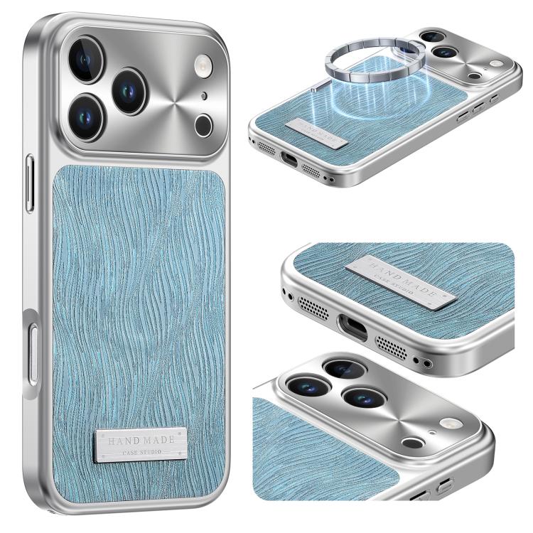 Flowing Water Ripple Magnetic Shockproof Phone Case, For iPhone 17 Pro Max, For iPhone 17 Pro, For iPhone 17, For iPhone 16 Pro Max, For iPhone 16 Pro, For iPhone 16, For iPhone 15 Pro Max, For iPhone 15 Pro