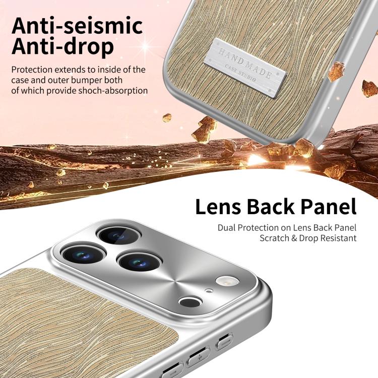 Flowing Water Ripple Magnetic Shockproof Phone Case, For iPhone 17 Pro Max, For iPhone 17 Pro, For iPhone 17, For iPhone 16 Pro Max, For iPhone 16 Pro, For iPhone 16, For iPhone 15 Pro Max, For iPhone 15 Pro
