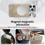 Flowing Water Ripple Magnetic Shockproof Phone Case, For iPhone 17 Pro Max, For iPhone 17 Pro, For iPhone 17, For iPhone 16 Pro Max, For iPhone 16 Pro, For iPhone 16, For iPhone 15 Pro Max, For iPhone 15 Pro