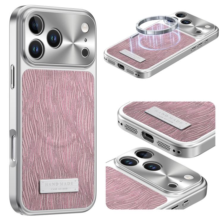 Flowing Water Ripple Magnetic Shockproof Phone Case, For iPhone 17 Pro Max, For iPhone 17 Pro, For iPhone 17, For iPhone 16 Pro Max, For iPhone 16 Pro, For iPhone 16, For iPhone 15 Pro Max, For iPhone 15 Pro
