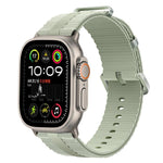 Line Pattern Silicone Watch Band, For Apple Watch 46mm / 49mm / 45mm / 44mm, For Apple Watch 42mm / 41mm / 40mm / 38mm