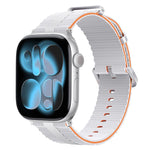 Line Pattern Silicone Watch Band, For Apple Watch 46mm / 49mm / 45mm / 44mm, For Apple Watch 42mm / 41mm / 40mm / 38mm