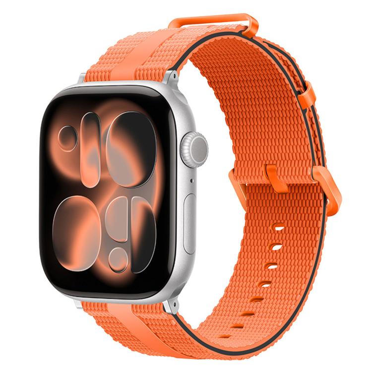 Line Pattern Silicone Watch Band, For Apple Watch 46mm / 49mm / 45mm / 44mm, For Apple Watch 42mm / 41mm / 40mm / 38mm