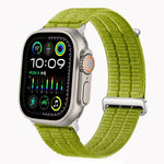 Double-Link Cloud-Feel Breathable Nylon Loop Metal Head Watch Band, For Apple Watch 46mm / 49mm / 45mm / 44mm, For Apple Watch 42mm / 41mm / 40mm / 38mm