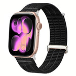 Double-Link Cloud-Feel Breathable Nylon Loop Metal Head Watch Band, For Apple Watch 46mm / 49mm / 45mm / 44mm, For Apple Watch 42mm / 41mm / 40mm / 38mm