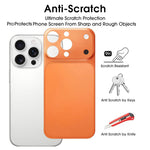 Instantly Transform Into 17 Pro Series Ultra-Thin Frosted PET Back Cover, For iPhone 16 Pro Max, For iPhone 15 Pro Max, For iPhone 14 Pro Max, For iPhone 13 Pro Max