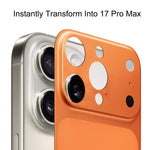Instantly Transform Into 17 Pro Series Ultra-Thin Frosted PET Back Cover, For iPhone 16 Pro Max, For iPhone 15 Pro Max, For iPhone 14 Pro Max, For iPhone 13 Pro Max