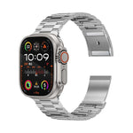 Titanium Alloy watchband Three Beads Magnetic Clasp For Apple Watch 46mm / 49mm / 45mm / 44mm, For Apple Watch 42mm / 41mm / 40mm / 38mm
