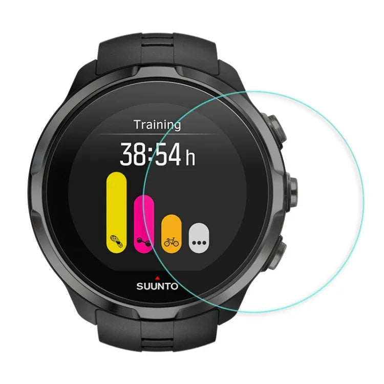 0.26mm 2.5D Tempered Glass Film, for Fitbit Blaze, for Fitbit versa, for Galaxy Watch R500, for Samsung Gear S2, for Samsung Gear S3, for Galaxy Watch Active 42mm, for Garmin Edge 1030, for Garmin vivoactive 3, for  Garmin vivoactive HR                ...