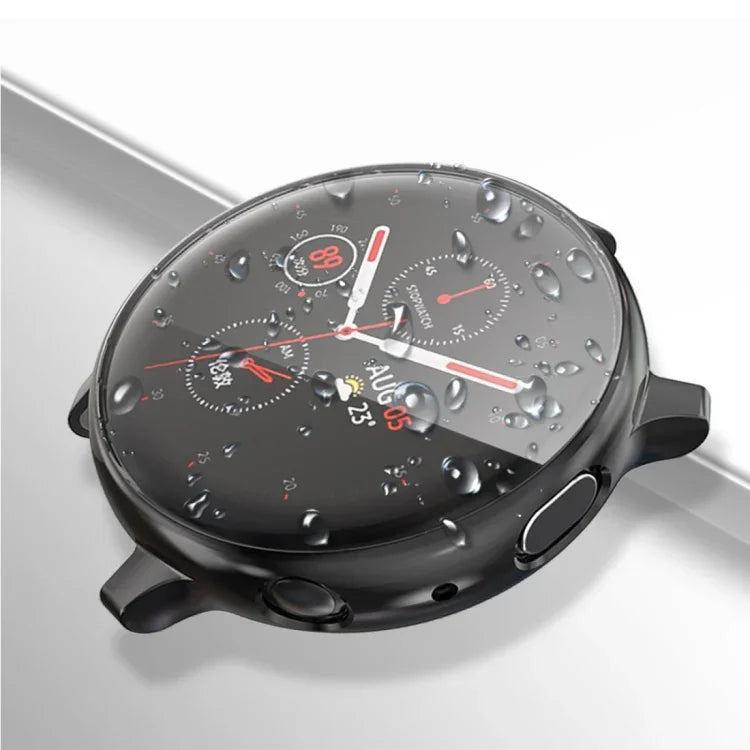 For Samsung Galaxy Watch Active 2 44mm ENKAY Hat-prince Full Coverage Electroplate TPU Case
