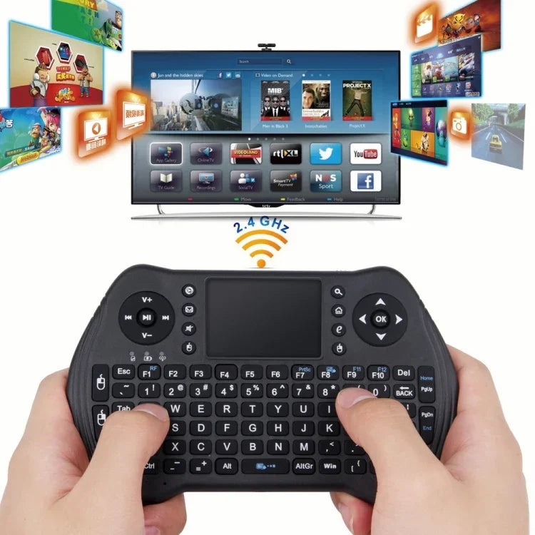 MT10 Fly Air Mouse 2.4GHz Mini Wireless Keyboard Multifunction Keyboard Fly Air Mouse