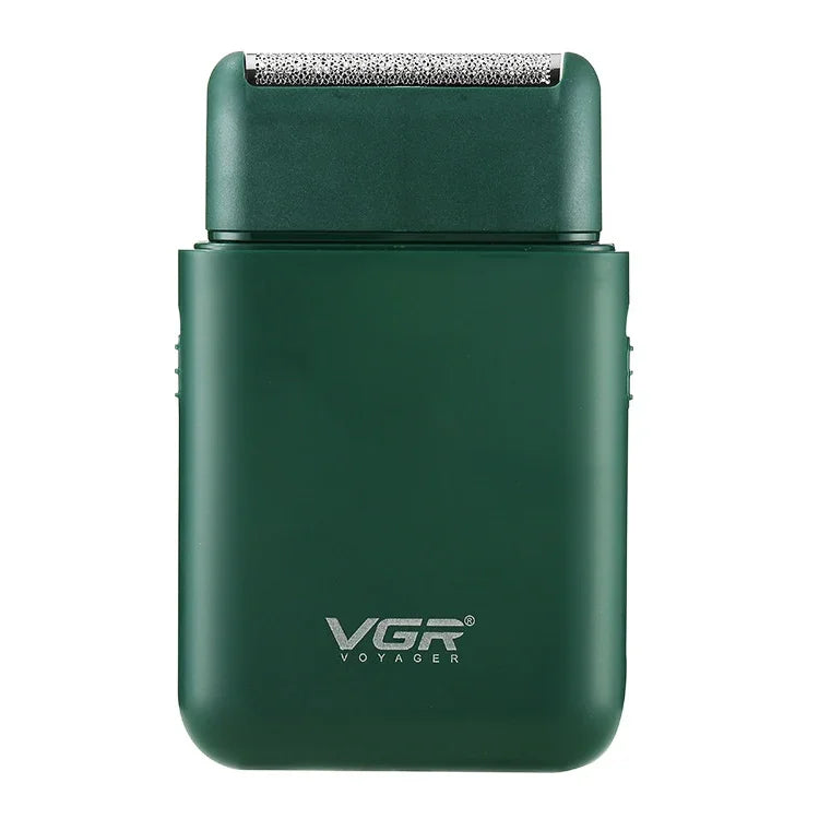 VGR V-390 5W USB Portable Reciprocating Electric Shaver, V-390 (Black), V-390 (Green)