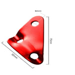 3 PCS Triangle Aluminum Alloy Wind Rope Buckle Adjustment Buckle Tent Canopy Pull Rope Slip Rope Buckle Accessories