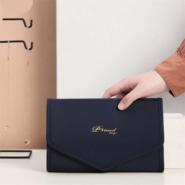 P.travel Multifunctional Portable Earrings Ring Jewelry Storage Bag
