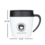 Handle Coffee Mug Stainless Steel Thermos Cups Vacuum Flask Water Bottle Bussiness Portable Thermo Cup