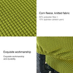 Universal Stretch Office Chair Cover, Back Cover + Cushion Cover