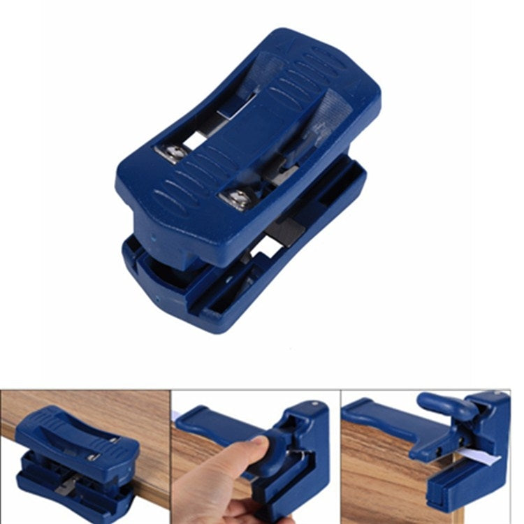 Straight Edge Trimmer Woodworking Manual Edge Banding Machine Tool Planer, Flat Head, Flush Head
