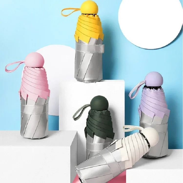 Mini Pocket Umbrella Sunscreen Umbrella Anti-UV Sun Umbrella