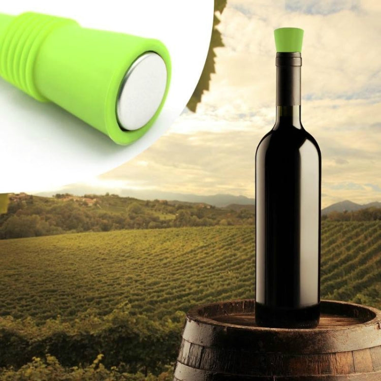 Food Grade Silicone Wine Stopper Creative Preservation Bottle Stopper, Preservation Bottle Stopper(Purple), Preservation Bottle Stopper(Red), Preservation Bottle Stopper(Blue), Preservation Bottle Stopper(Green)