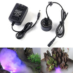Fountain Fish Tank Ultrasonic Portable Atomizer, US Plug, Atomizer 12 Lamp Plastic, Atomizer without Lamp Metal, Atomizer without Lamp Plastic