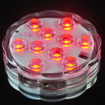 RGB Diving Knob Aquarium Waterproof Light Underwater Submersible Lamp