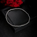 3pcs / Set Silver Bohemian Hollow Arrow Compass Beads Chain for Women
