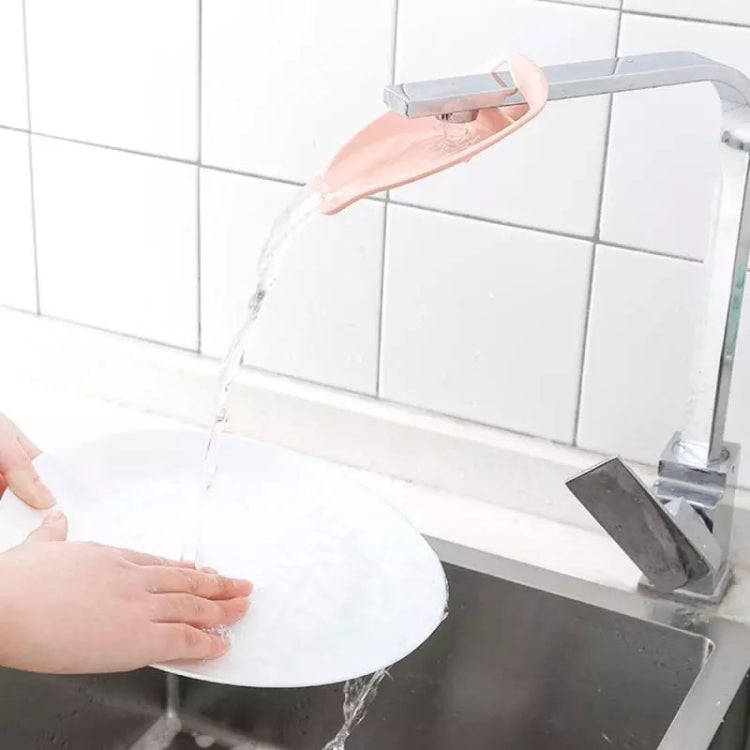 Faucet Extender Solid Color Sink Handle Extension Toddler For Bathroom  Children Hand Wash