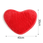 Heart Shape Non-slip Bath Mats Kitchen Carpet Home Decoration, 30*40CM