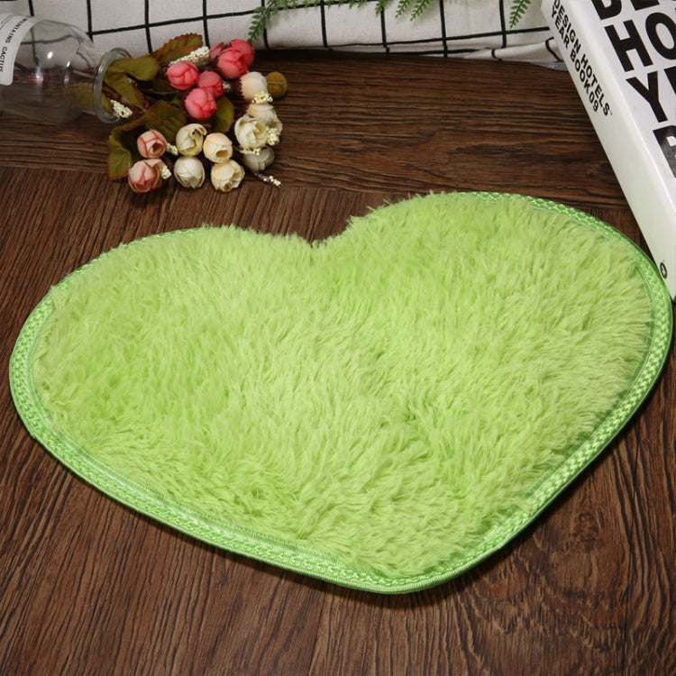 Heart Shape Non-slip Bath Mats Kitchen Carpet Home Decoration, 30*40CM