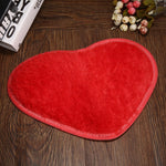 Heart Shape Non-slip Bath Mats Kitchen Carpet Home Decoration, 30*40CM
